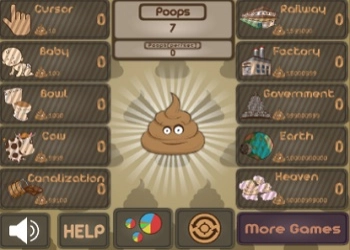 Poop Clicker snímek obrazovky hry