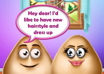 Pou Tagli Di Capelli screenshot del gioco