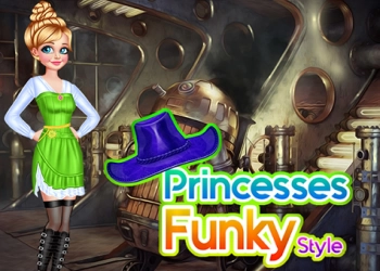 Princesses Funky Style στιγμιότυπο οθόνης παιχνιδιού