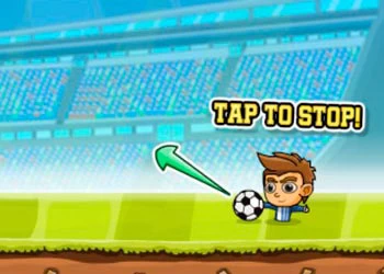 Puppenfußball-Herausforderung Spiel-Screenshot