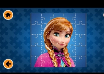 Puzzle Elsa Frozen pamje nga ekrani i lojës