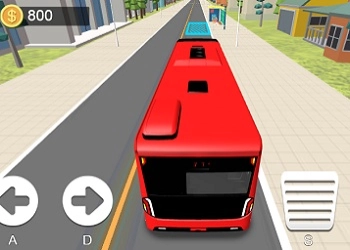 Echte Bus Simulator 3D schermafbeelding van het spel