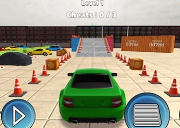 Echte Auto Parkeren en Stunts schermafbeelding van het spel