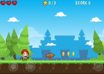 Redhead Knight game screenshot