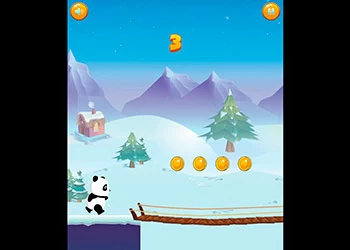 Panda Run Ажиллуул тоглоомын дэлгэцийн агшин