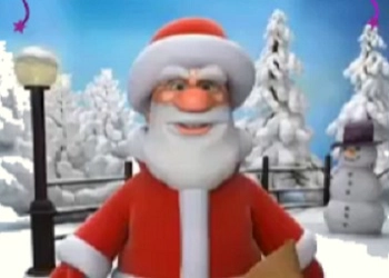 Momento Divertido De Papá Noel captura de pantalla del juego