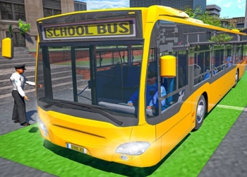 Schulbus-Fahrsimulation Spiel-Screenshot