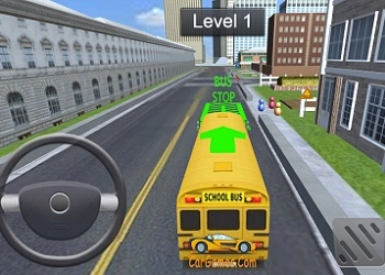 Schoolbus Simulatie Meester schermafbeelding van het spel