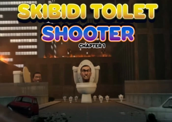 Capítulo 1 do Atirador de Skibidi Toilet captura de tela do jogo