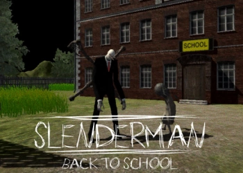 Slenderman Kthehu Në Shkollë pamje nga ekrani i lojës