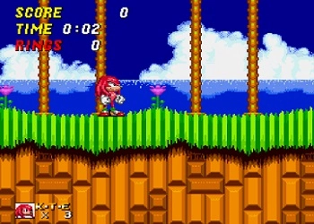 Sonic și Knuckles & Sonic 2 captură de ecran a jocului