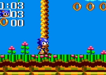 Sonic Caos captura de pantalla del juego