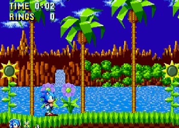 Sonic Mania skærmbillede af spillet