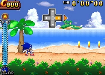 Sonic Rush Petualangan tangkapan layar permainan