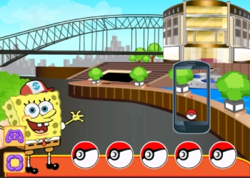 Spongebob Pokemon Go zrzut ekranu gry