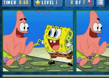 SpongeBob: Find forskellene skærmbillede af spillet