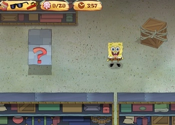 Spongebob Spellen: Verloren Schatten schermafbeelding van het spel