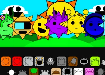 Sprunki: Mr. Sun Mod screenshot del gioco