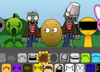 Edizione Sprunki Pvz screenshot del gioco