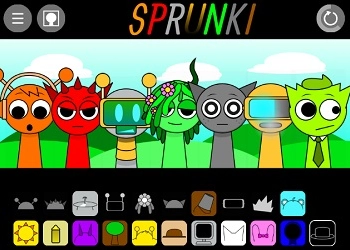 Remake De Sprunki Scratch captura de pantalla del juego