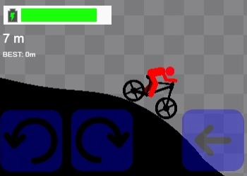 Stickman Bike Runner snímek obrazovky hry