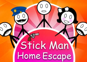 Stickman Evdən Qaçış oyun ekran görüntüsü