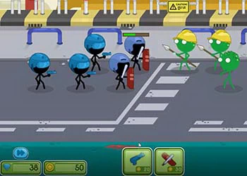 Stickman Vs Zombies խաղի սքրինշոթ