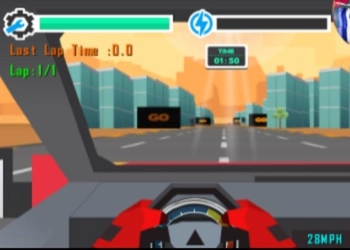 Stock Car Racing-Onderwijs schermafbeelding van het spel