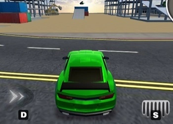 Zona de Condução de Super Carros 3D captura de tela do jogo