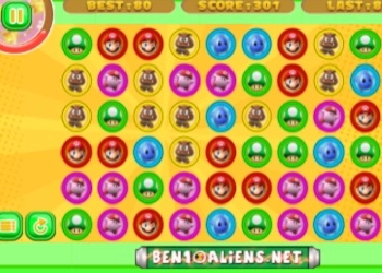 Super Mario Crush Saga Puzzle თამაშის სკრინშოტი