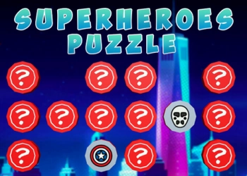 Super Heroes Puzzle խաղի սքրինշոթ