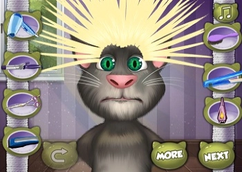 Salon Tóc Talking Tom ảnh chụp màn hình trò chơi