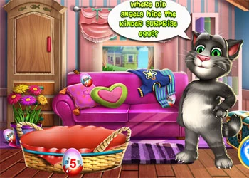 Talking Tom Kinder Niespodzianka zrzut ekranu gry