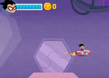 Teen Titans Go: Útok dronů snímek obrazovky hry