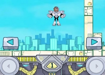 Teen Titans Go! Juegos: La Tv Al Rescate captura de pantalla del juego