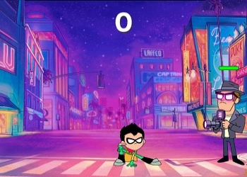 Teen Titans Gehen Ins Kino Spiel-Screenshot