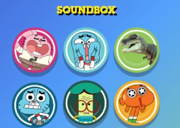 Дзіўны Свет Гамбола: Soundbox скрыншот гульні