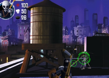 Tmnt: Casey Jones Gegen Böse Roboter-Ninjas Spiel-Screenshot