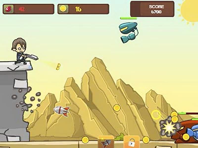 Tower Defense Alien War pamje nga ekrani i lojës