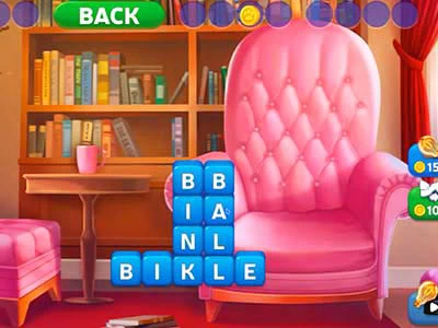 Word Cross Kitty Scramble screenshot del gioco