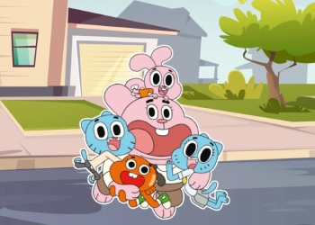 Kolorowanka World Of Gumball zrzut ekranu gry