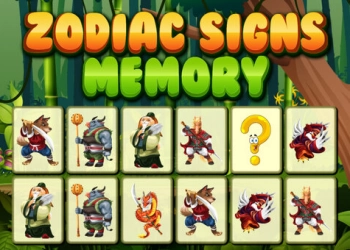 Zodiac Signs Memory game screenshot